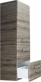 Style Line Шкаф пенал Лотос 36 подвесной сосна лофт – фотография-3